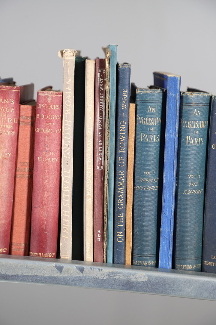 A COLLECTION OF NINETEENTH CENTURY AND LATER CLOTH BOUND VOLUMES.