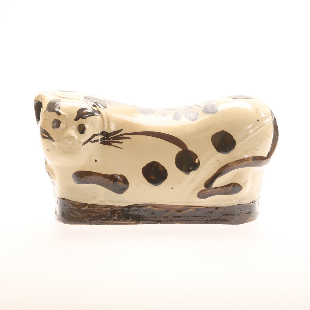 NACKKUDDE, porslin, Kina 1800-tal.