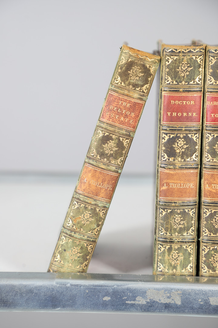ANTHONY TROLLOPE. The Works of Anthony Trollope, 7 Volumes, 1859-67.