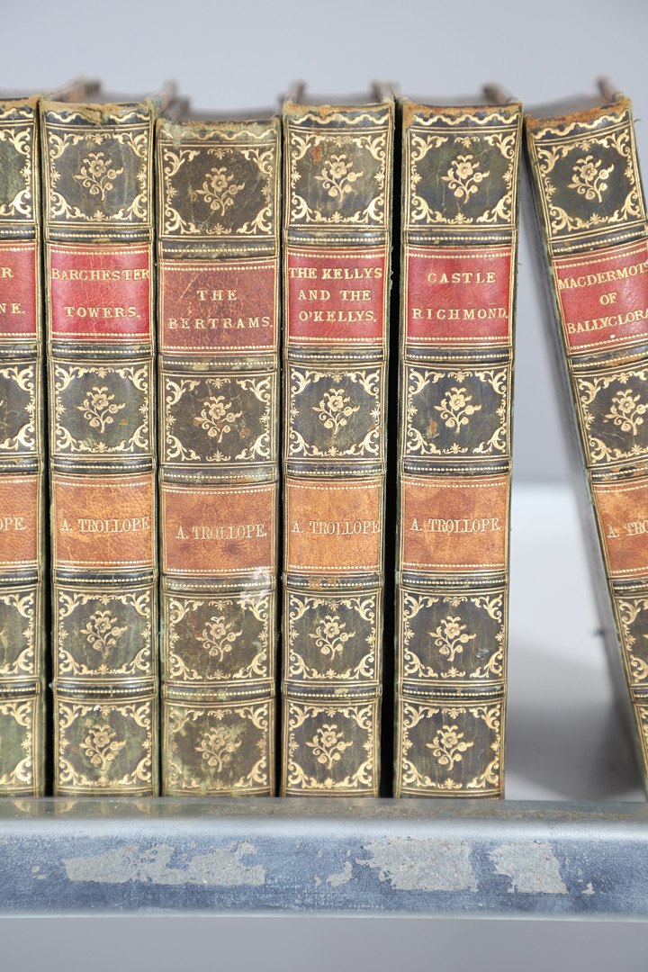 ANTHONY TROLLOPE. The Works of Anthony Trollope, 7 Volumes, 1859-67.
