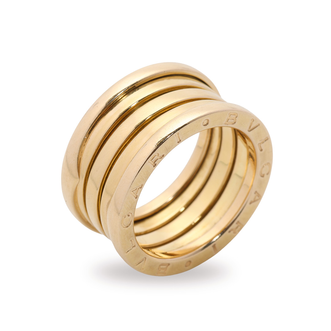 BULGARI. Bulgari 'B.zero1'-ring med fire bånd i 18 kt. guld.