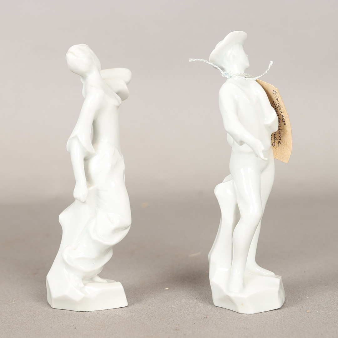 TWO ROYAL WORCESTER FIGURINES FROM THE GLYNBOURNE SERIES MODELLED BY NEAL FRENCH (2).