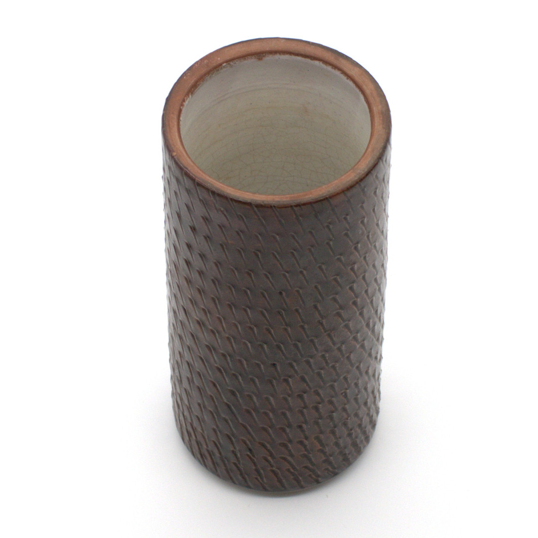 PAUL HARALD TILGMANN. VINTAGE TILGMANS KERAMIK VASE – MODELL 653 – SCHWEDEN MID-CENTURY 1960ER. HANDSIGNIERT.
