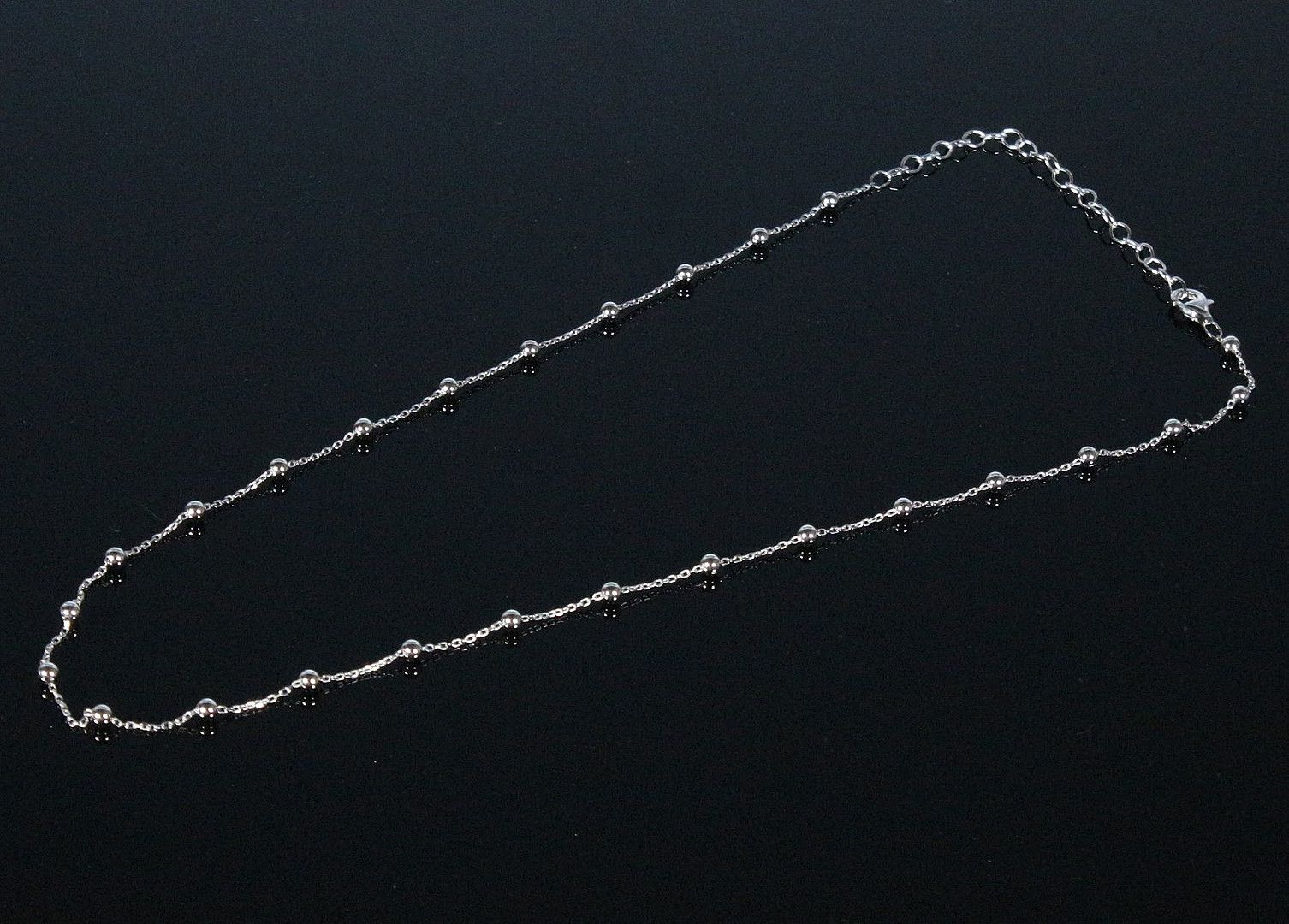MERALIN JEWELRY. Halskette aus 925/-Sterlingsilber.