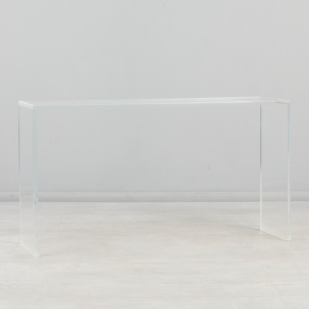 Konsole / Tisch, Acrylglas, 2000er Jahre.
