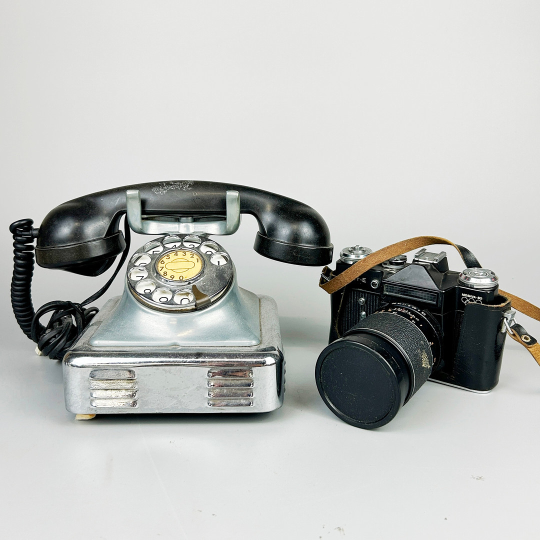 CAMERA AND TELEPHONE.