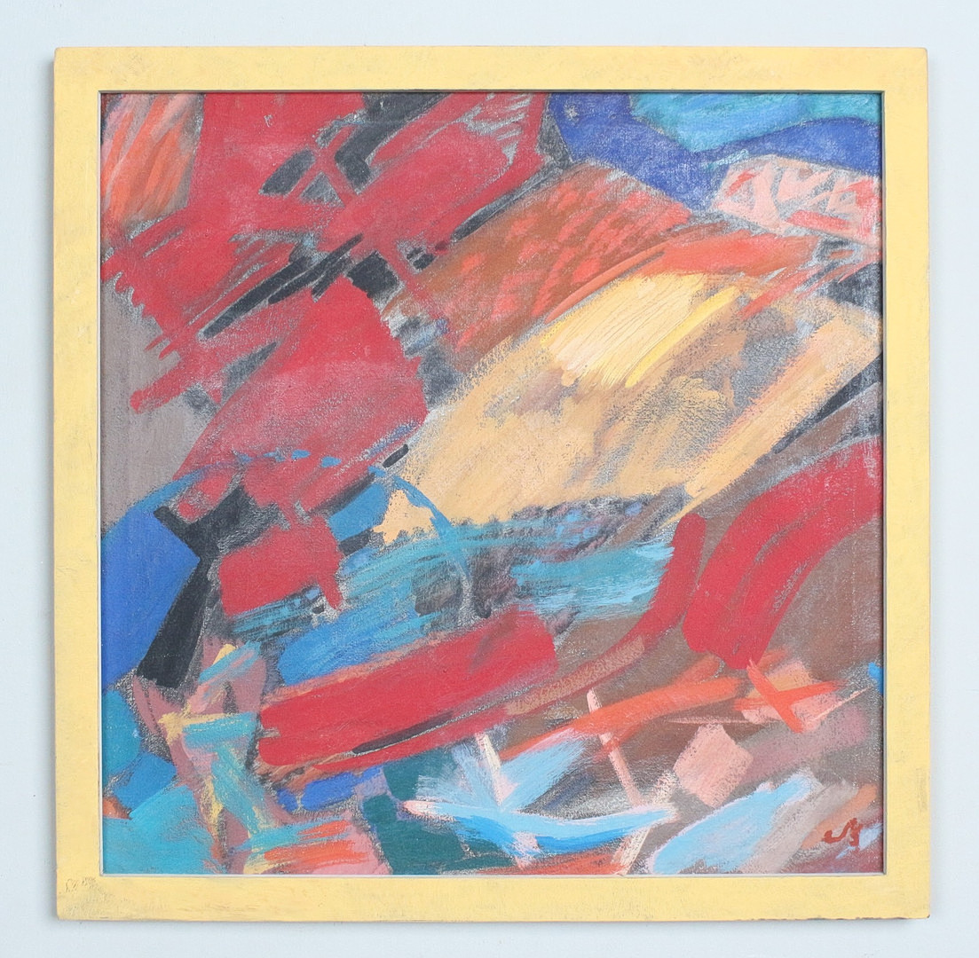 ANTONIUS VAN DER PAS (1920-2008). Öl auf Leinwand, '' Arizona '', signiert.
