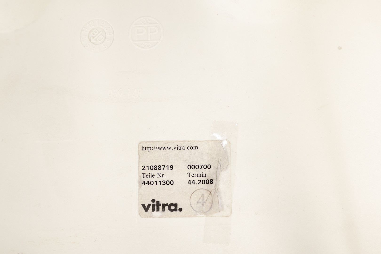 CHARLES & RAY EAMES. Vitra. Schaukelstuhl 'RAR', 2008.