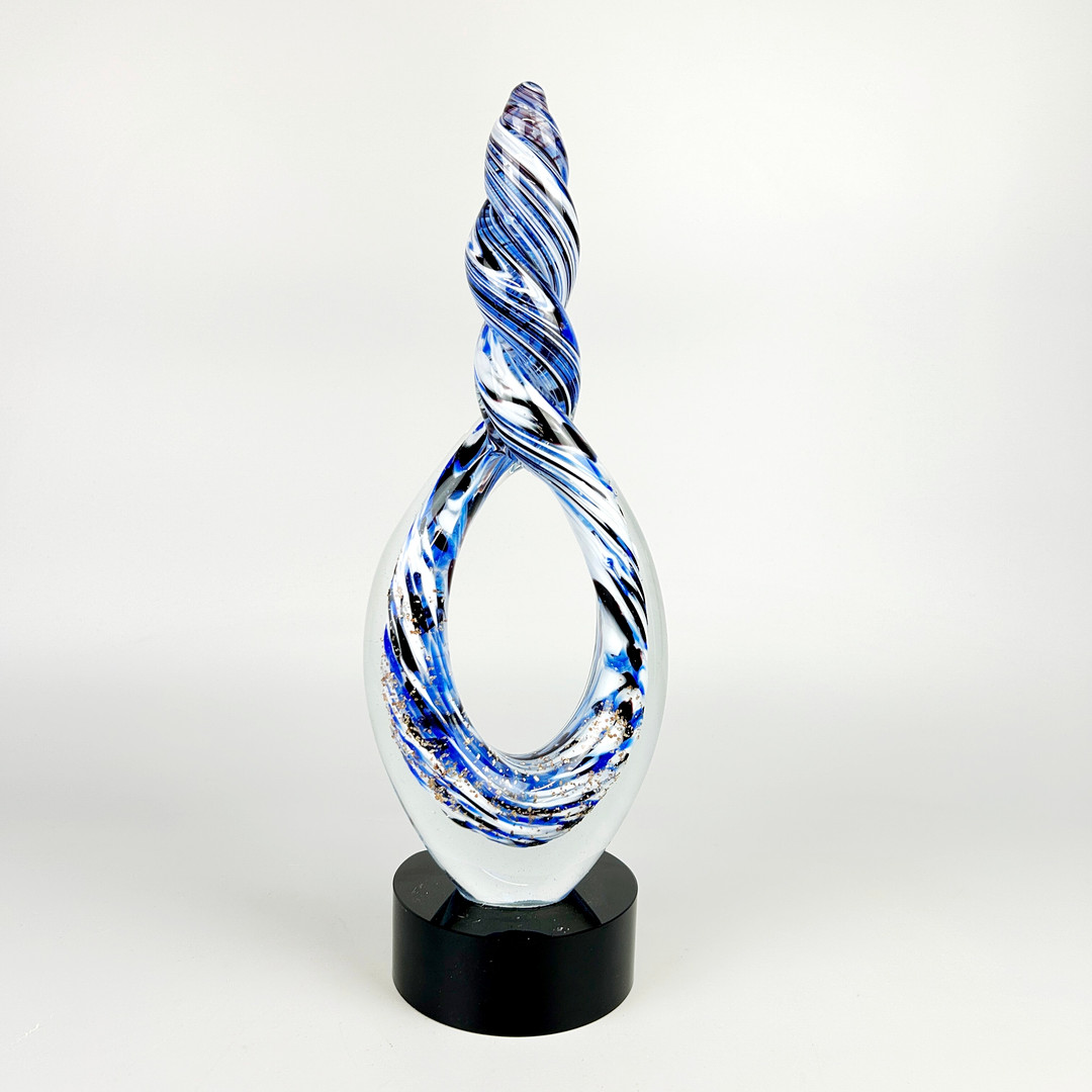 MURANO STYLE SCULPTURE.