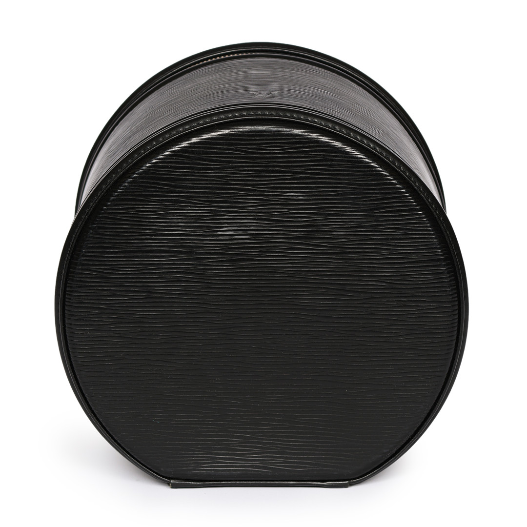 Louis Vuitton Black Epi Leather 'Cannes' Vanity Bag. Frankrig.
