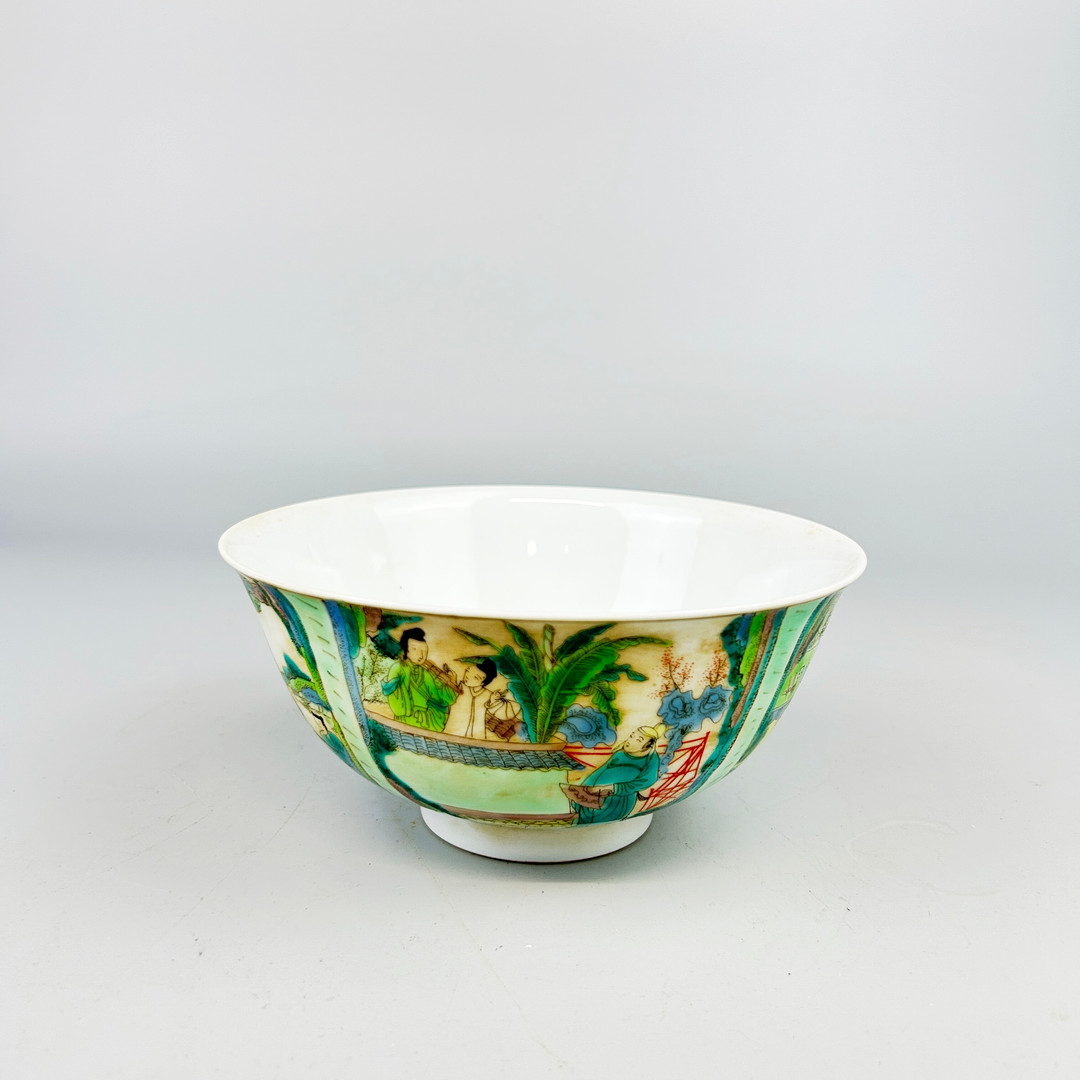 CHINESE PORCELAIN RICE BOWL.