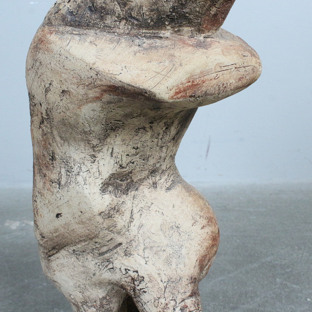 DOROTHEA NERLICH (GEB. 1950). (BK), Skulpturale Keramikfigur "Die Liebenden".