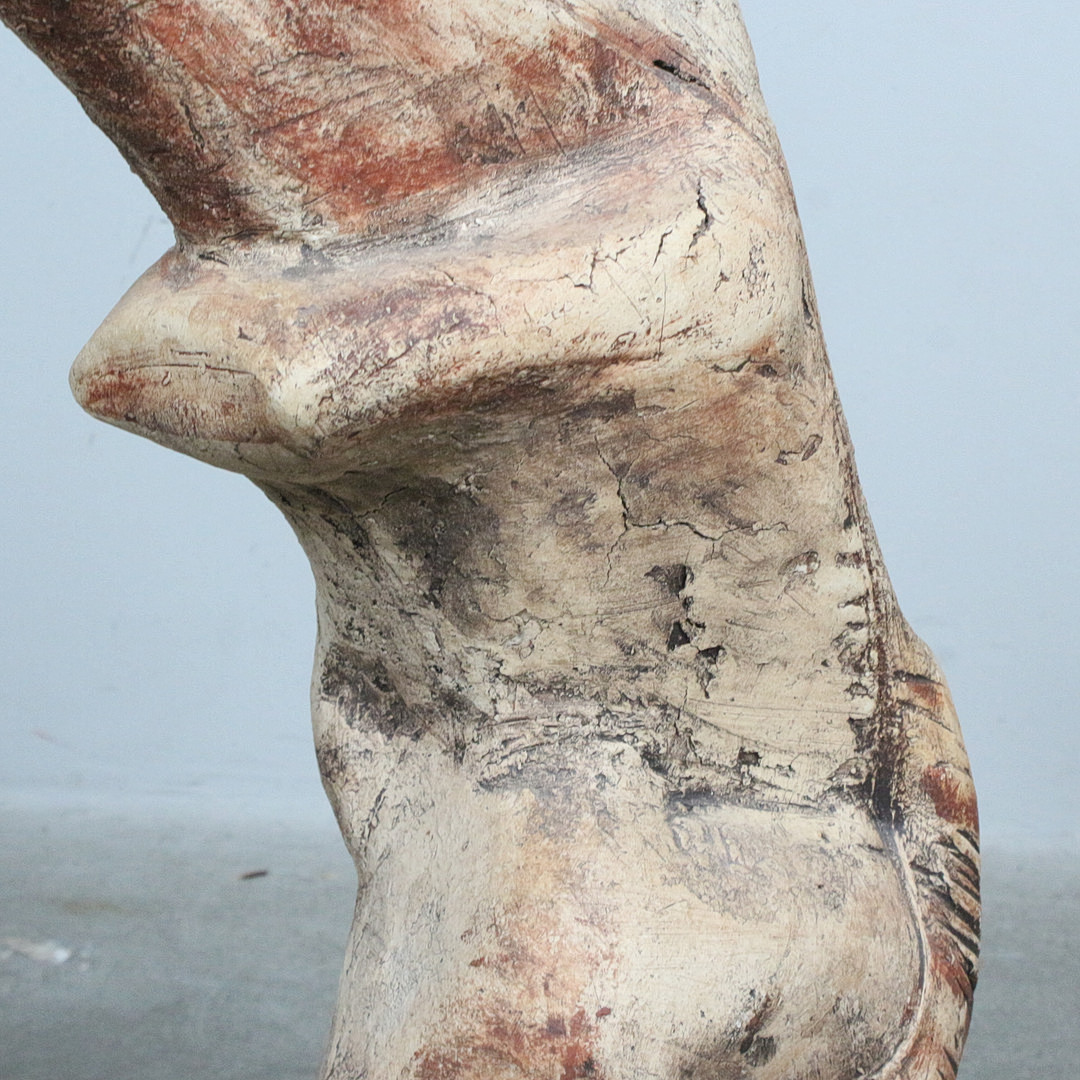 DOROTHEA NERLICH (GEB. 1950). (BK), Skulpturale Keramikfigur "Die Liebenden".