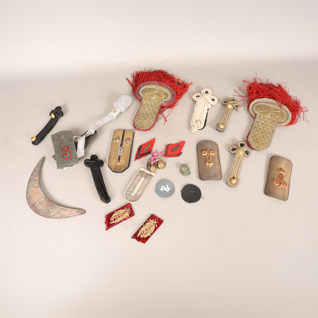 SELECTION 0F FRENCH/BELGIAN MILITARY INSIGNIA (QTY).