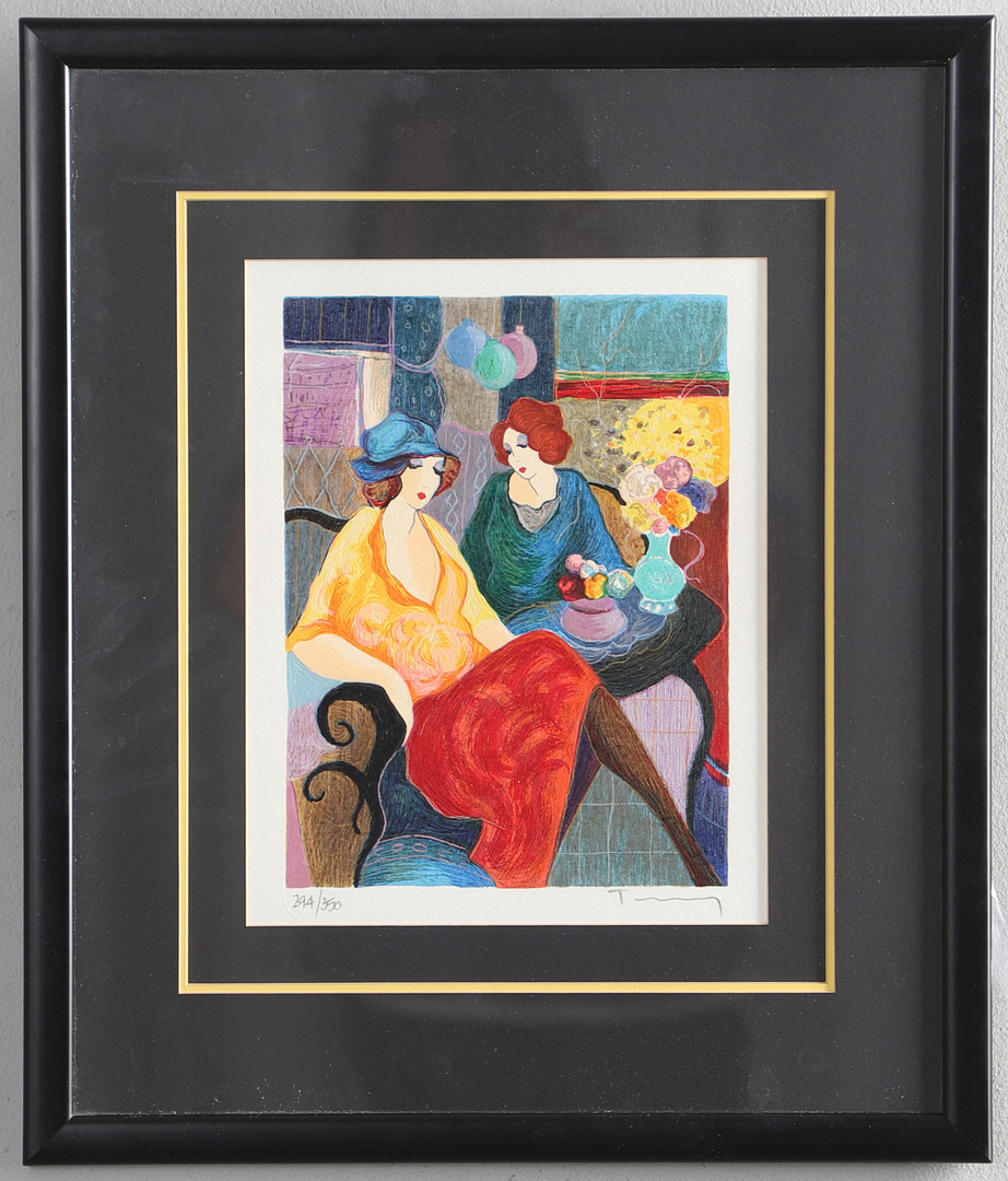 AFTER ITZCHAK TARKAY (1935-2012). A SIGNED SERIGRAPH.