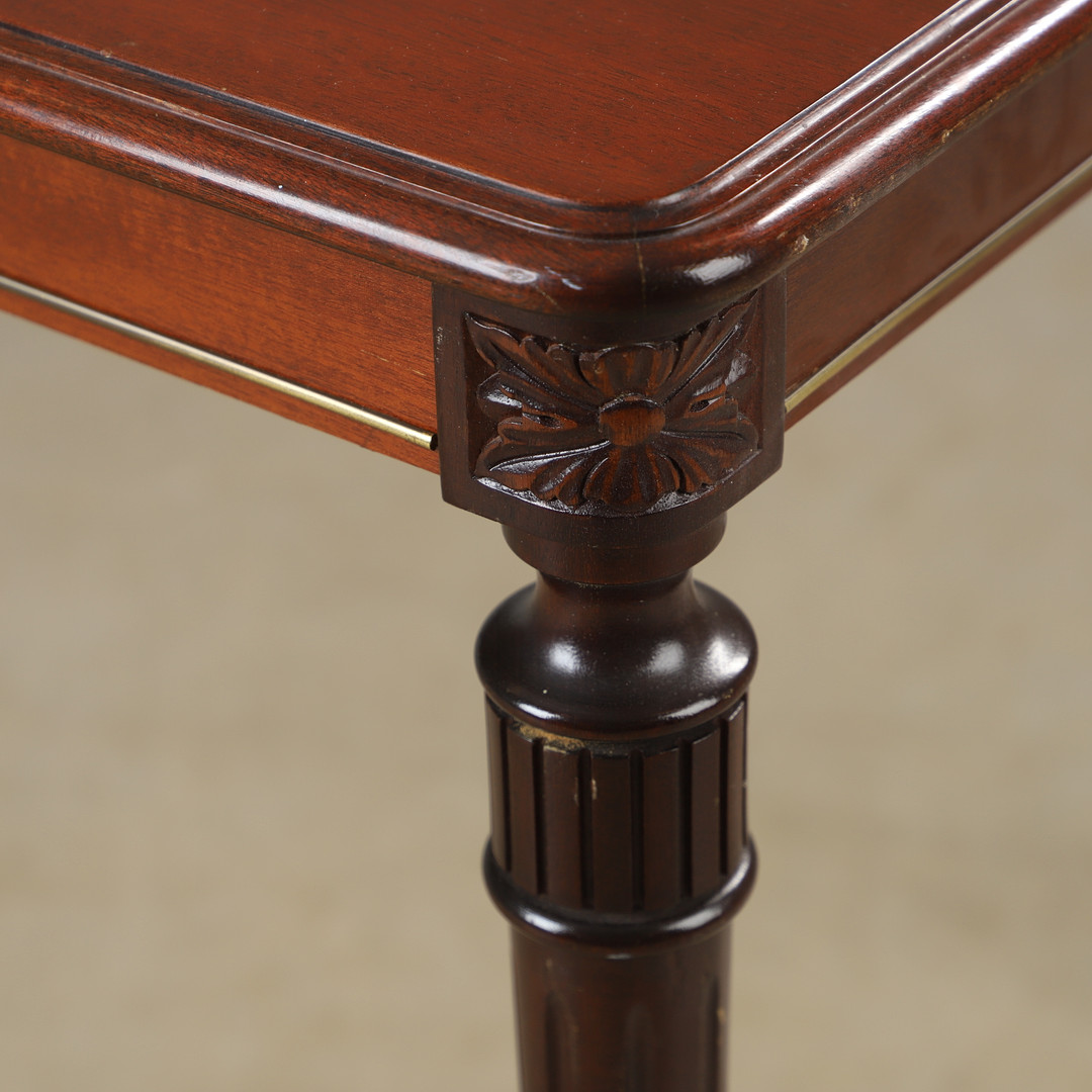 SOFFBORD, mahogny, gustaviansk stil.