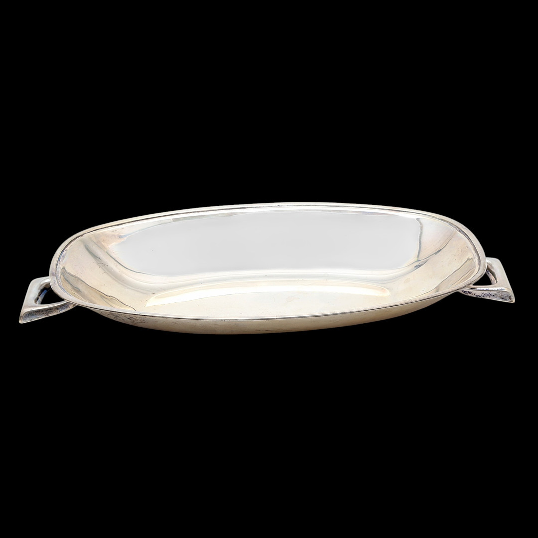 Silver centrepiece, circa 1960.