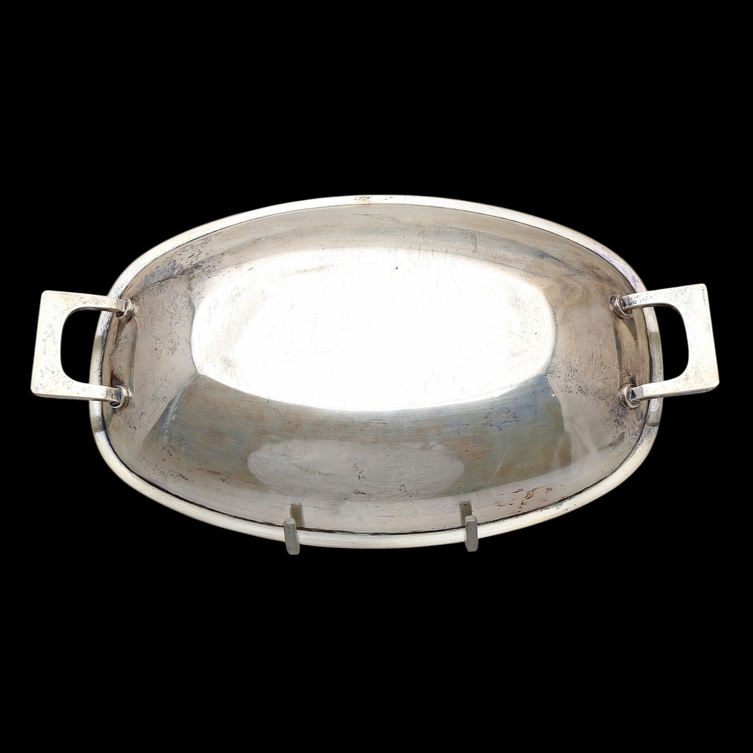 Silver centrepiece, circa 1960.