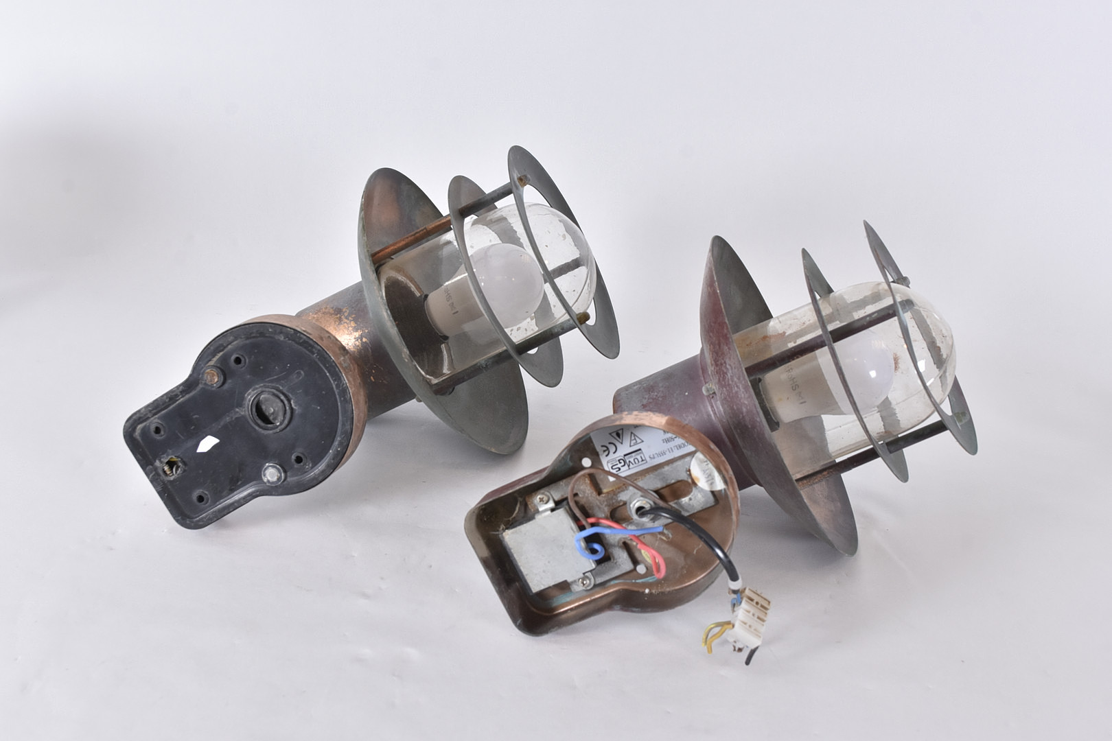 YTTERBELYSNINGAR, 1 par, koppar, Northlight EL-555UPS.
