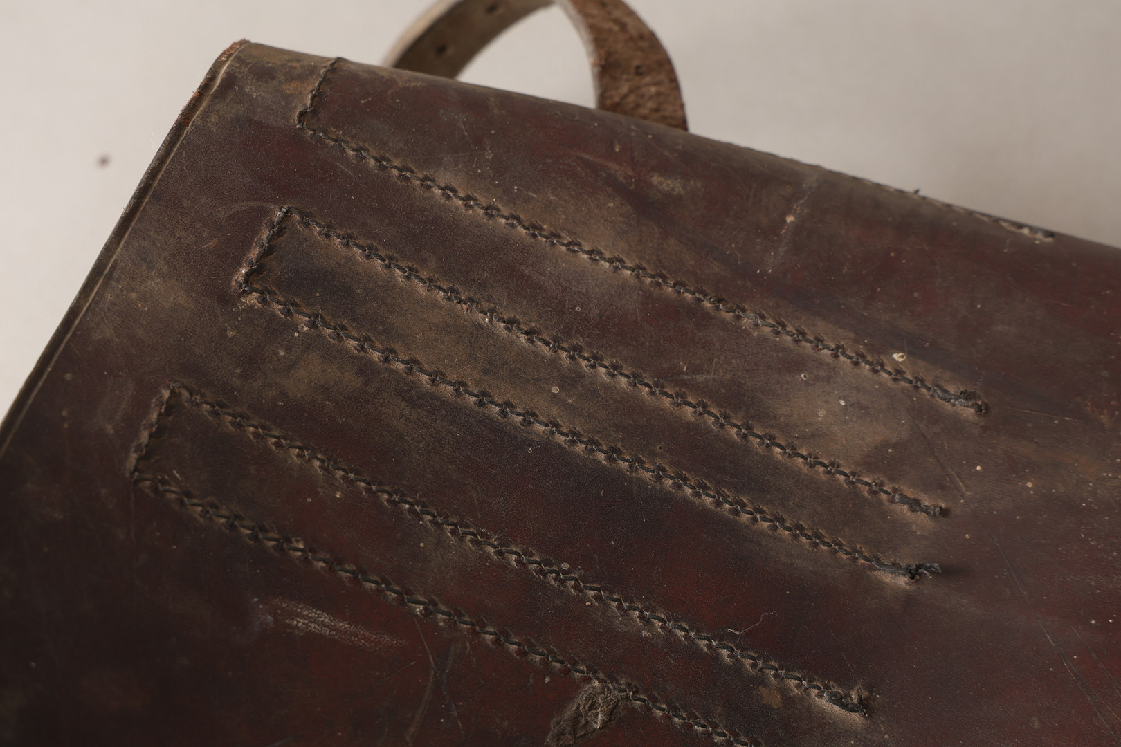 MILITARY LEATHER CASE.