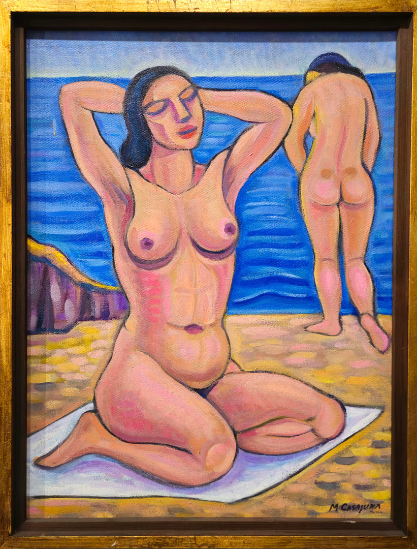 MIQUEL CASAJUANA. Desnudo femenino.