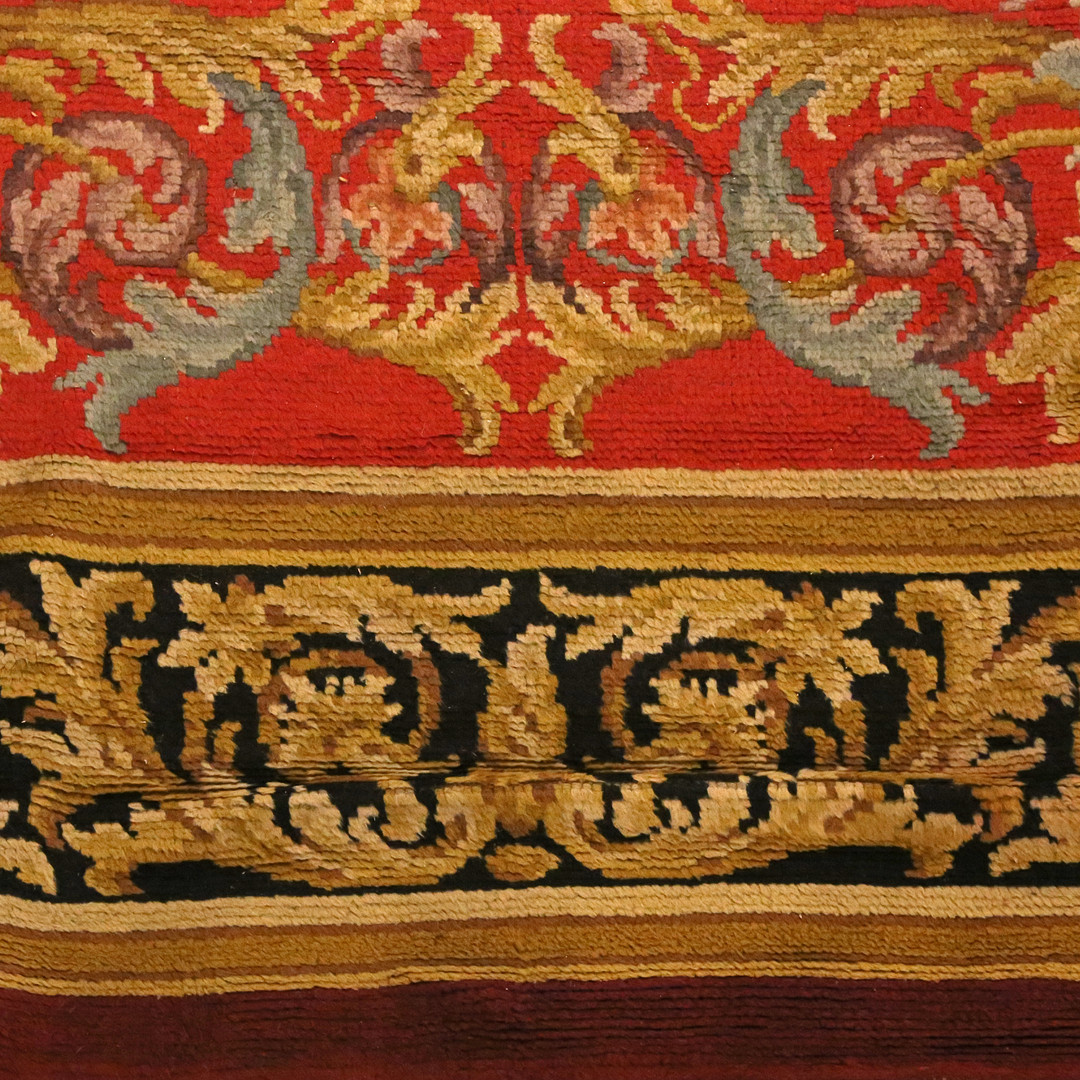 Spanish wool carpet, circa 1930.