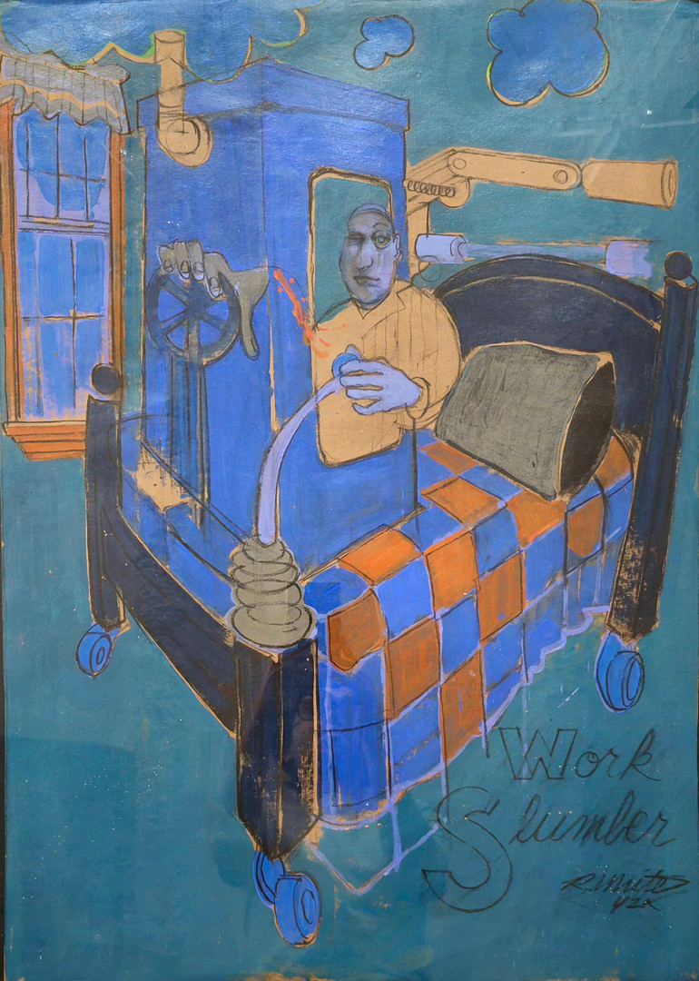RICHARD WHITE. "Work slumber, Philadelphia".