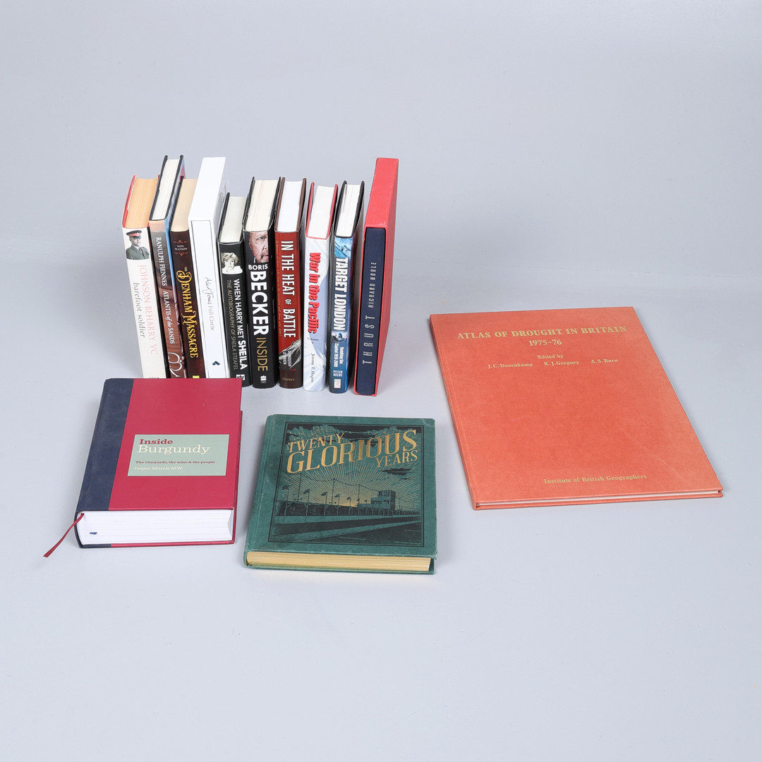 COLLECTION OF SIGNED NON-FICTION BOOKS. (13).