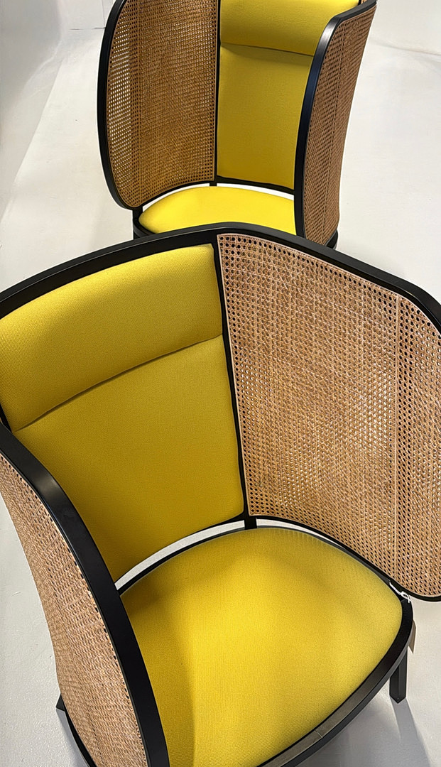 SOFIA LAGERKVIST & ANNA LINDGREN. Gebrüder Thonet / GTV. "Hideout" lounge chair / lænestol.