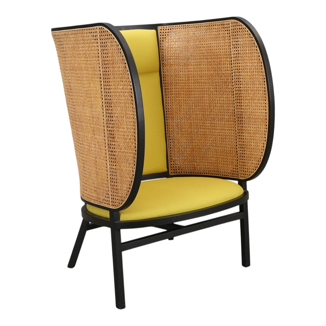 SOFIA LAGERKVIST & ANNA LINDGREN. Gebrüder Thonet / GTV. "Hideout" lounge chair / lænestol.
