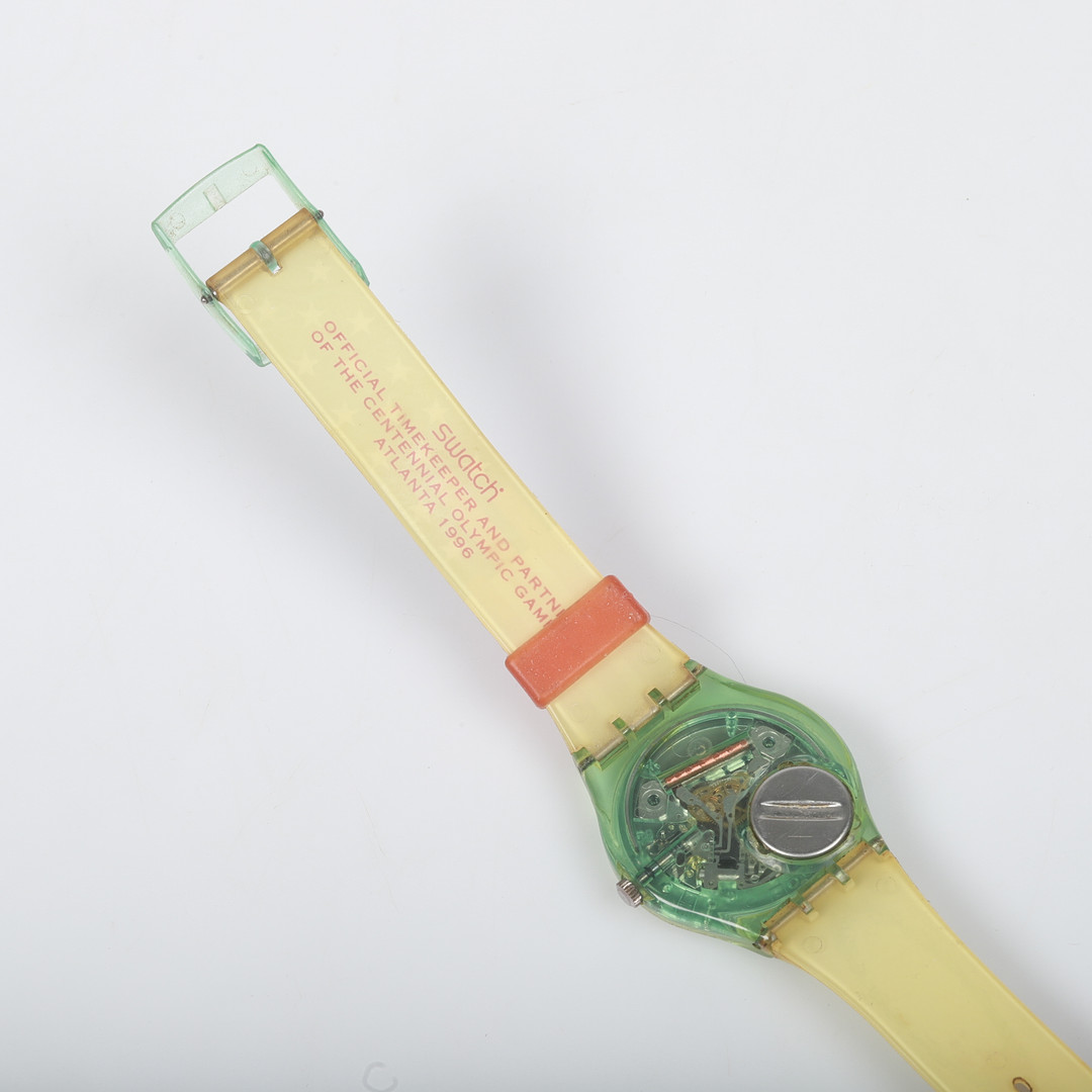 ARMBANDSUR, 2 stycken, Swatch, Pop samt Atlanta 1996.