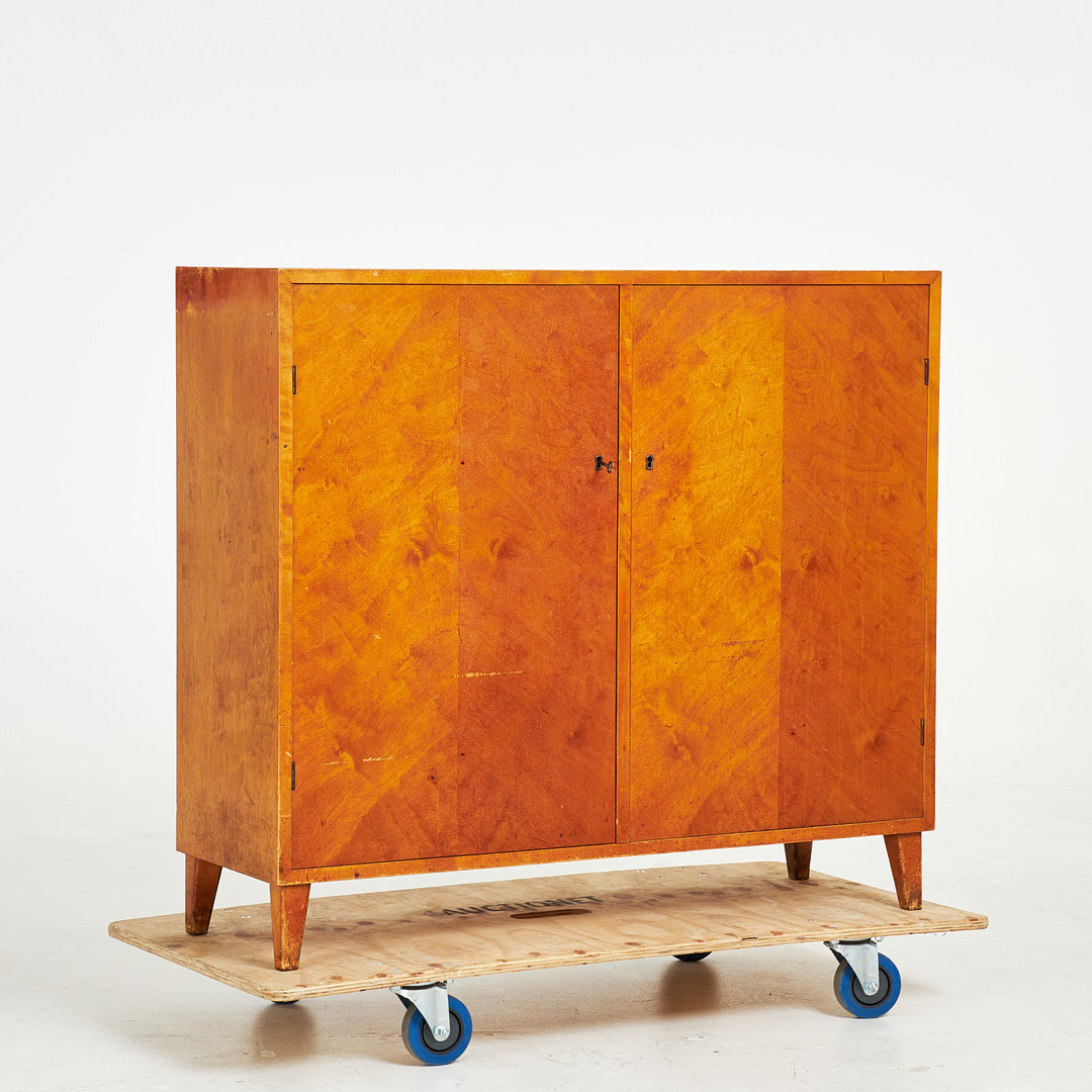 SKÅP, björk, 1930/40-tal.