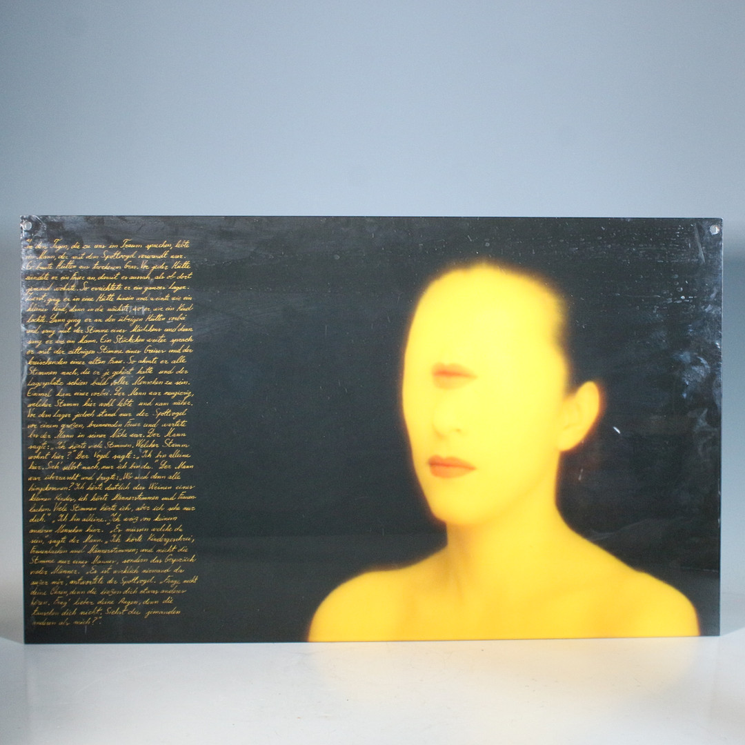 DANICA DAKIC (1962). (bk) '' Autoporträt '' , C-Prints auf Papier auf Acryl, signiert, limitiert, 3/ 16, (2000).