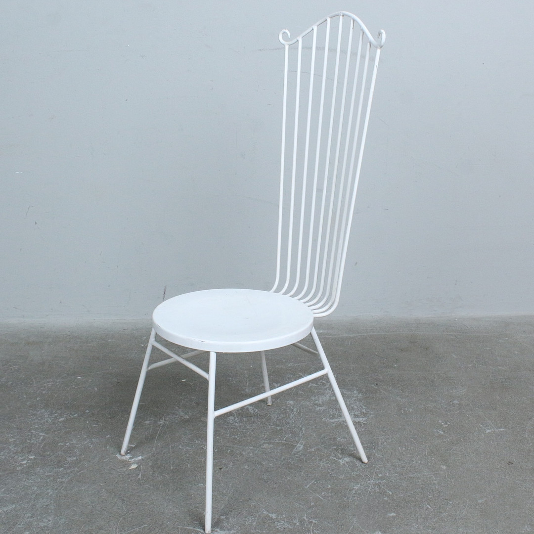 BELE BACHEM. für Münchener Boulevard, Wire Chair/ Gartenstuhl der 1950er, Deutschland.