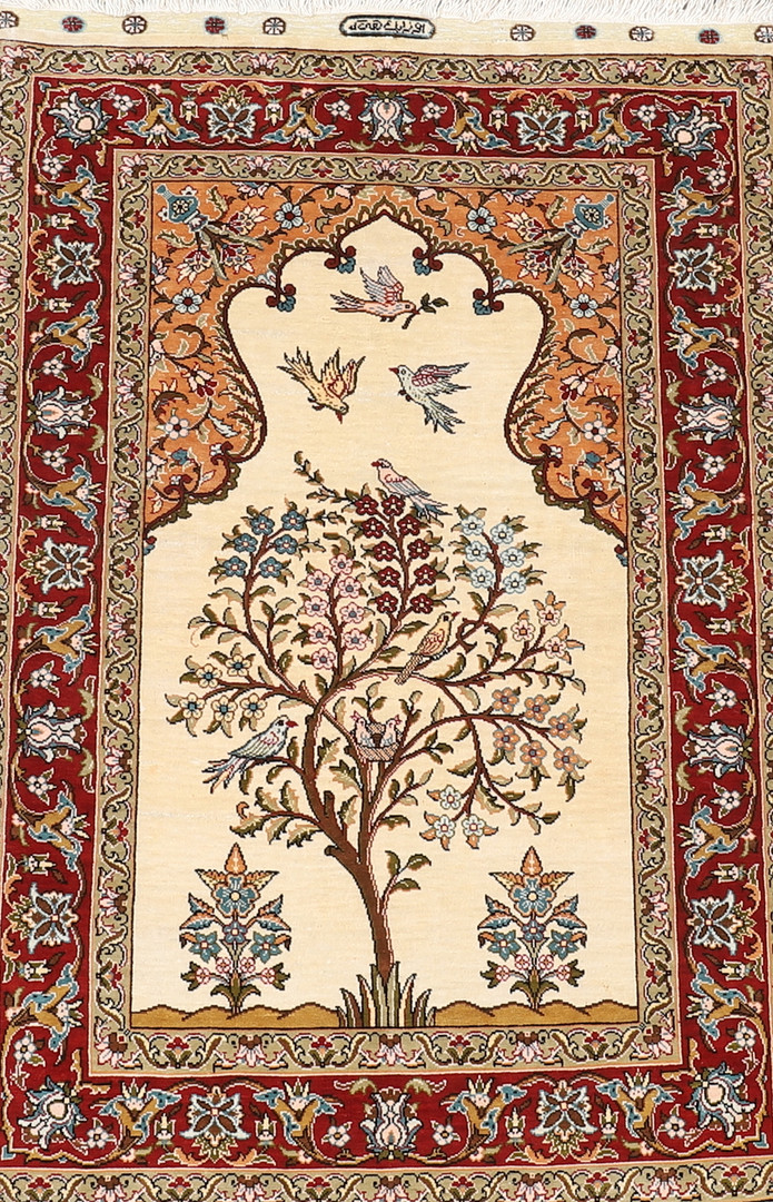 MATTA, silke, Hereke, cirka 77 x 53 cm.