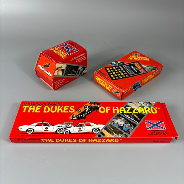 DUKES OF HAZZARD WATCHES AND CALCULATOR.