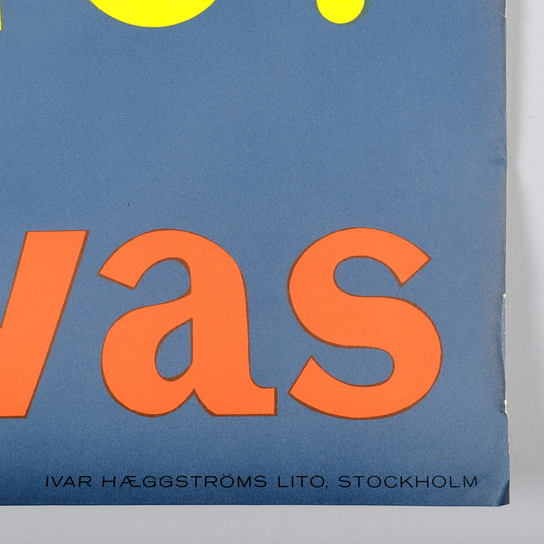 REKLAMAFFISCH, ”Ännu bättre kaffe" 100x69, ca 1930-tal.