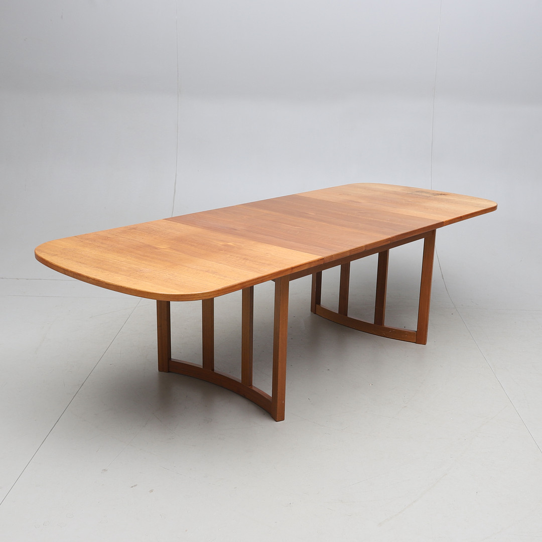 MATBORD, 3 delar, teak, "Boston", Troeds, Bjärnum.