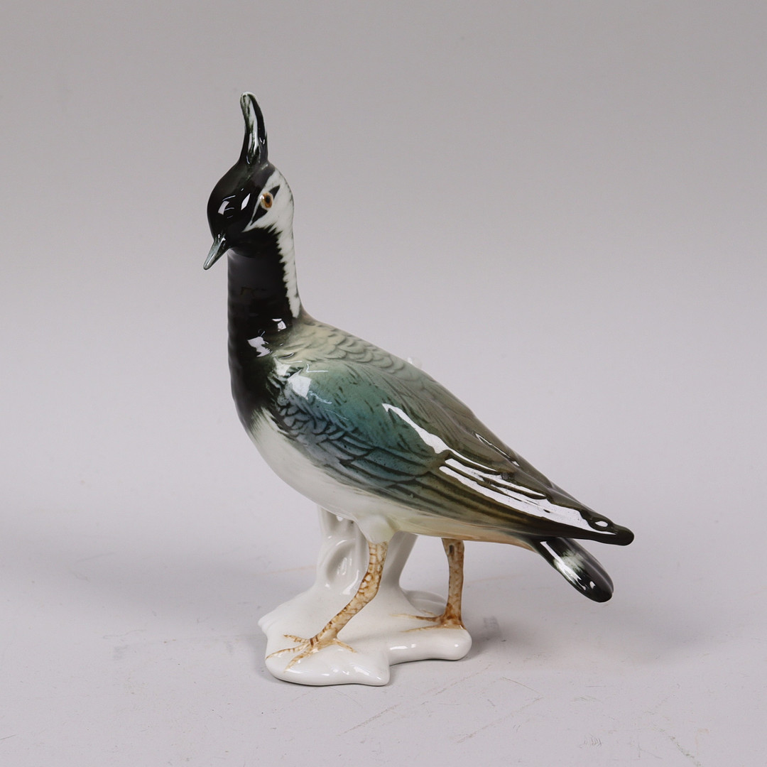 FIGURIN, Porzellanfabrik Karl Ens, Volkstedt-Rudolstadt, figurin, Tofsvipa.