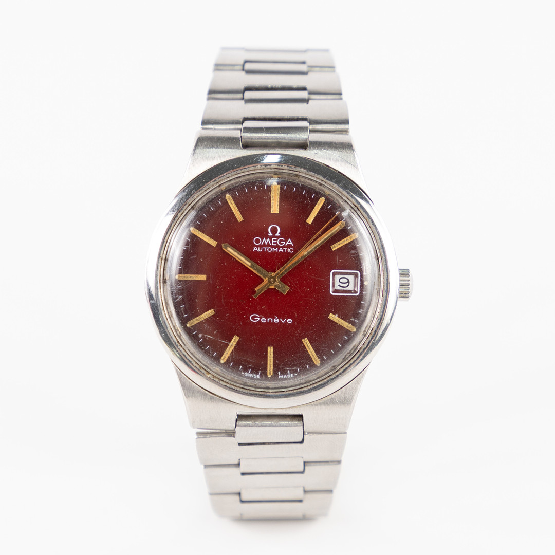 OMEGA. Genève Automatic, 36 mm, rostfritt stål.