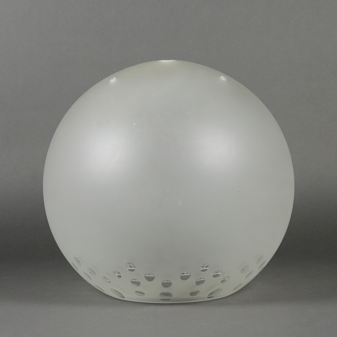 LAMPKUPA, glas, stor modell, 1900-talets mitt.