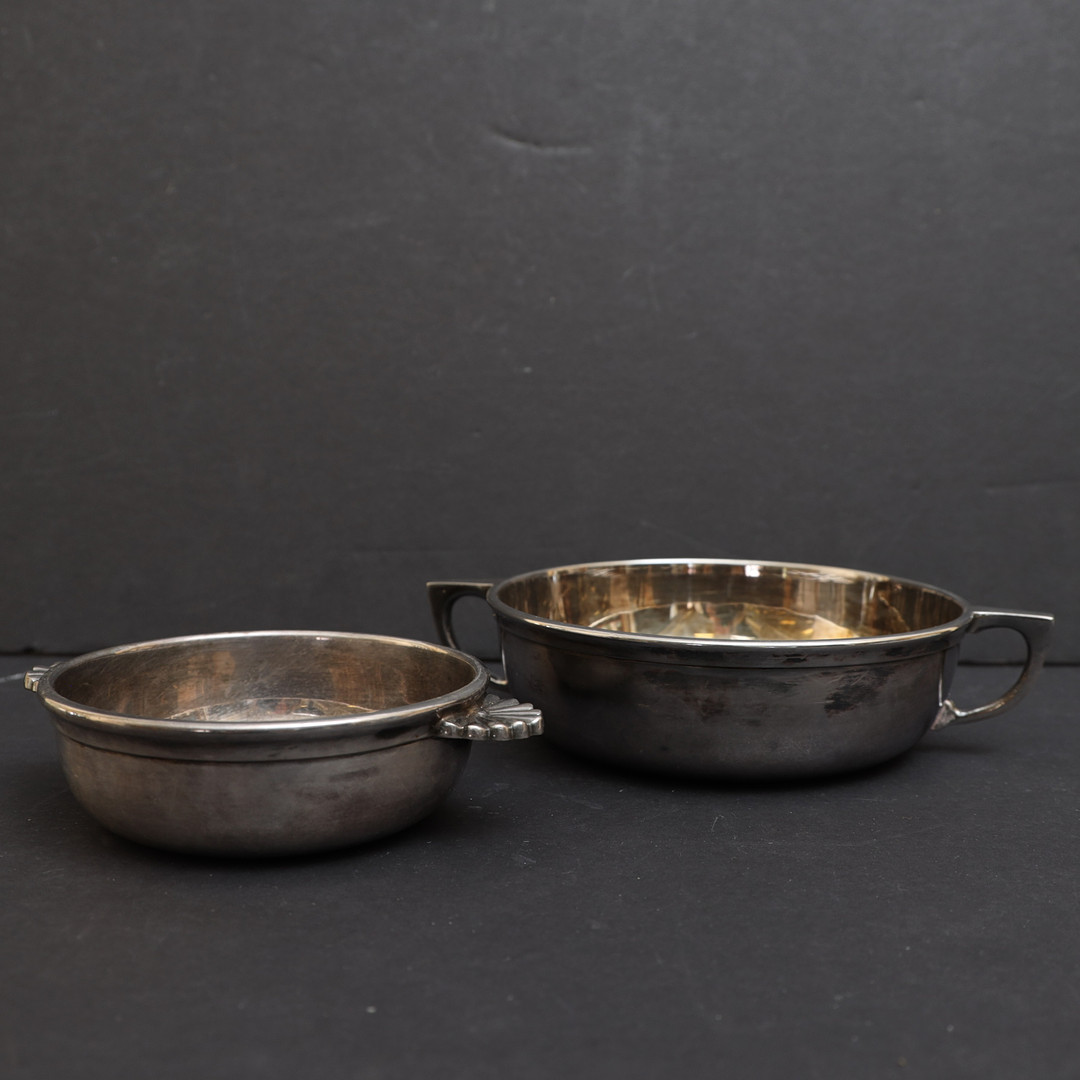SKÅLAR, 2st, nysilver.