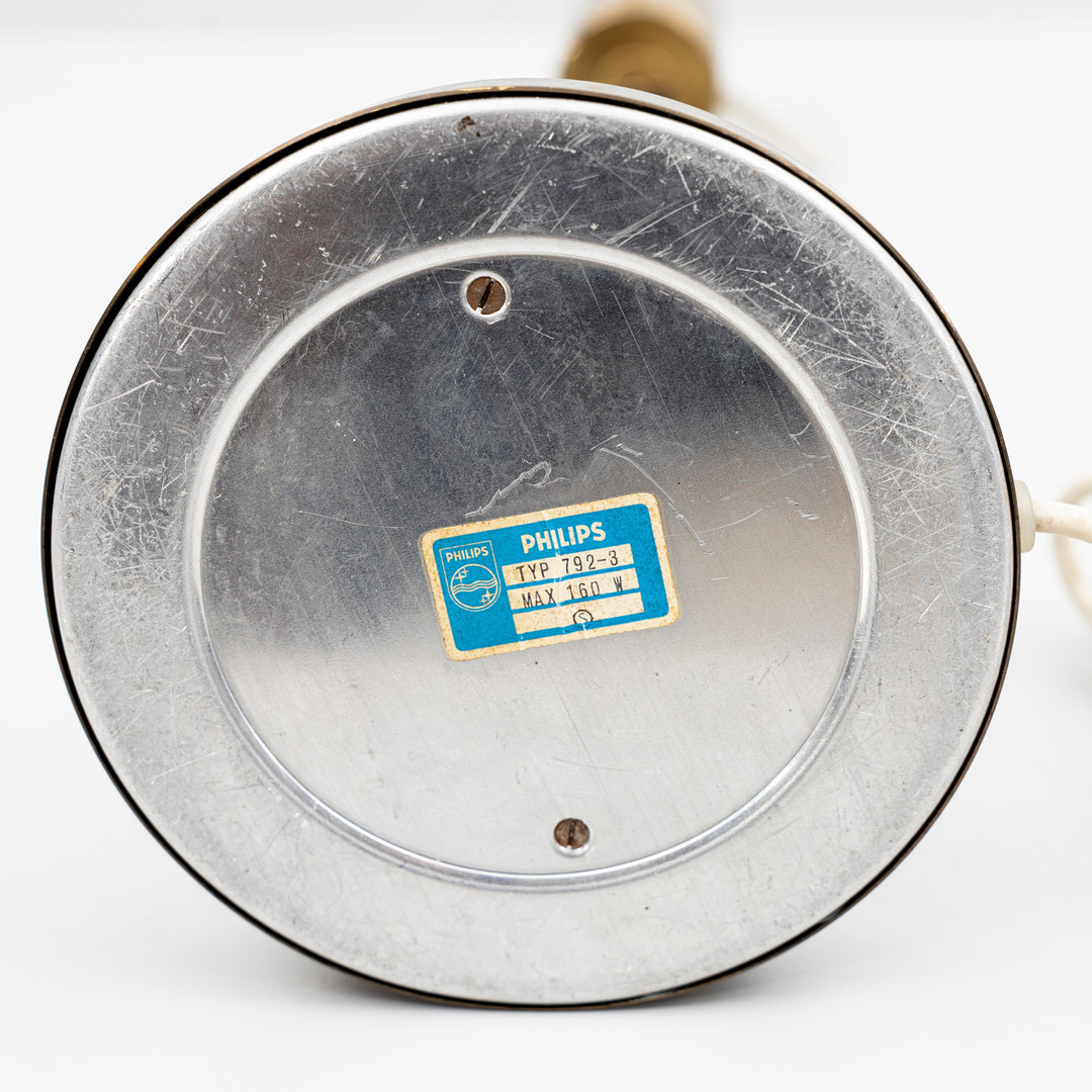 BORDSLAMPA, Philips, modell 792-3, 1900-talets andra hälft.