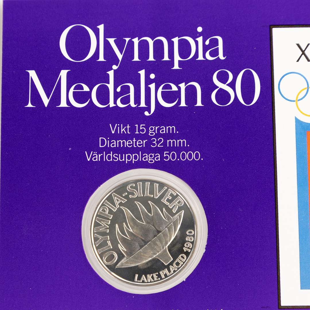 MYNT, 3 + 3 st, Olympia Medaljen, silver, brons.