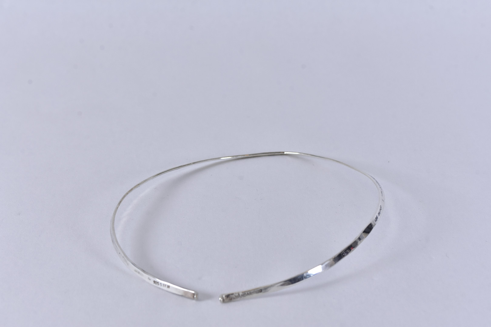 EINAR MODAHL. halsring, sterlingsilver, Oslo.