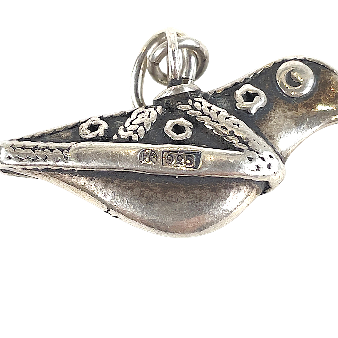 KALEVALA KORU, hänge "Fågel från Hattula", sterling silver, Finland.