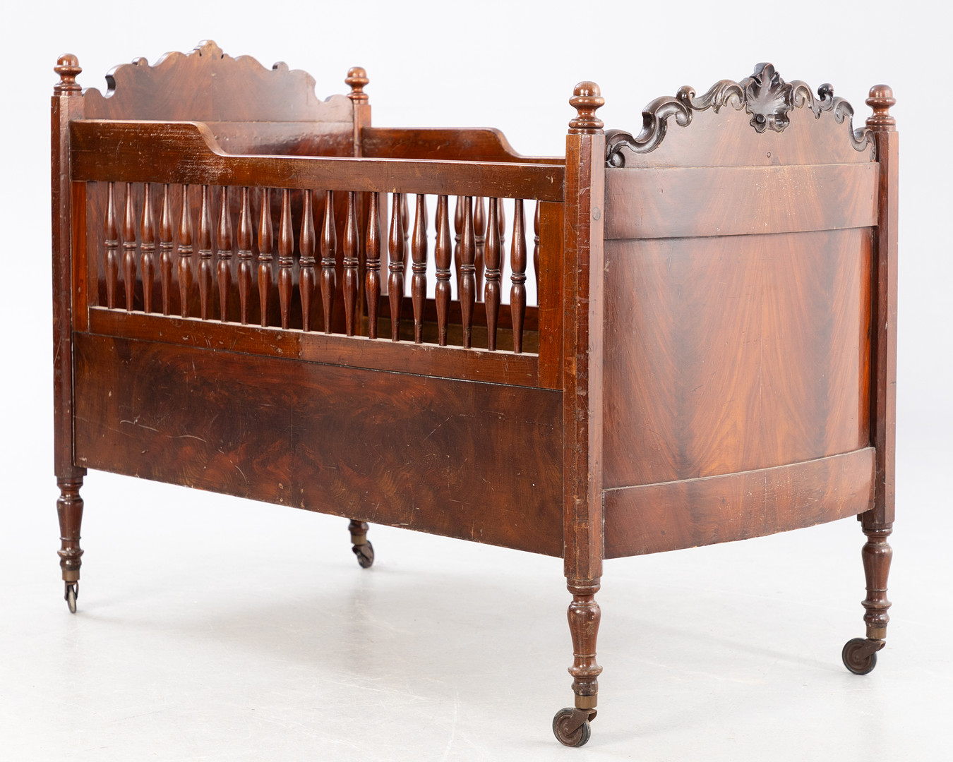 Louis Philippe Kinderbett, Frankreich, um 1880.