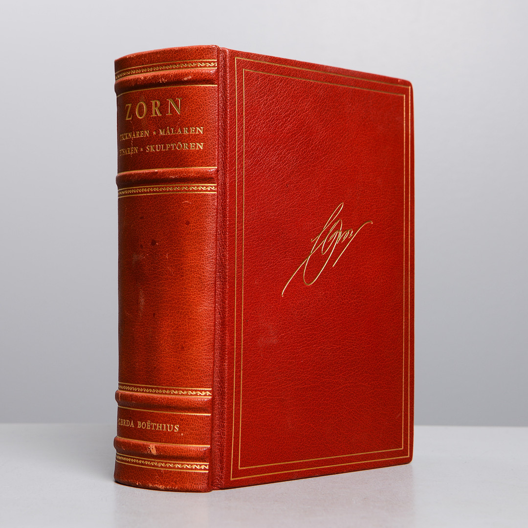 GERDA BOËTHIUS. "Zorn- Tecknaren, målaren, etsaren, skulptören", Nordisk Rotogravyr, Stockholm, 1949.