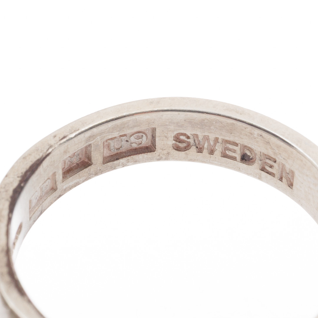 BIRGER PELLAS. Ring, Silver, 1970.