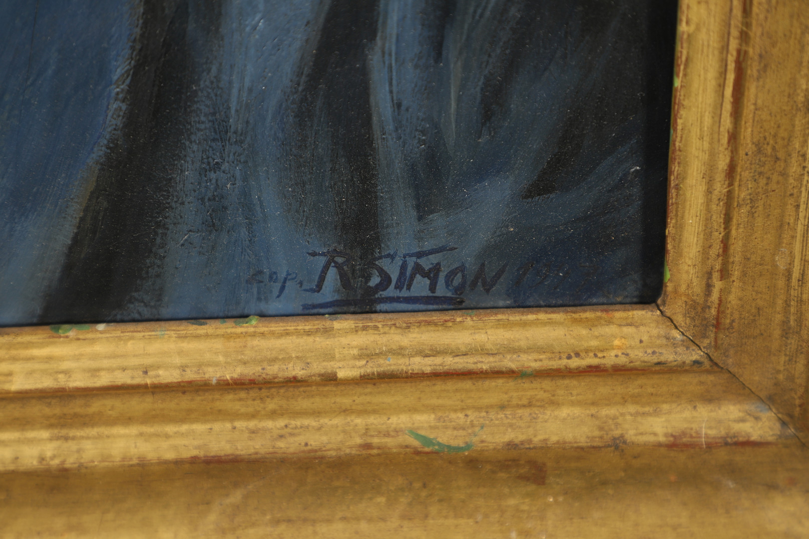 R SIMON (SWISS, 20TH CENTURY) PORTRAIT OF BERNHARD SIMON.
